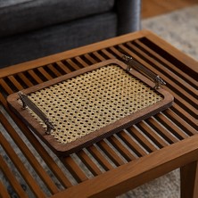 Rattan Tepsi -Dekoratiftepsi -Hazeran Tepsi