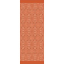 Morocco Desen Çift Taraflı Şal Tarçın-Bej