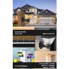 Cata Güneş Enerjili Solar Bahçe Armatür 30W Beyaz CT-7315