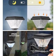 Cata Güneş Enerjili Solar Bahçe Armatür 30W Beyaz CT-7315