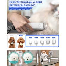 Greenwich Tüy Tıraş Makinası Furminator / Vücut Pati Yüz Kulak Tarama Kesme / P1 Pro Düşük Desibel Kedi Köpek