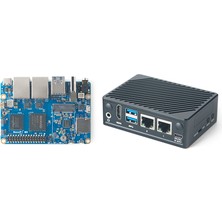 FriendlyElec Friendly Elec Nanopi M5 Geliştirici Kartı – 8gb Ram, Metal Kasa, Wi-Fi M.2 Sdıo 