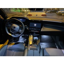 Peugeot 408 3D Siyah Havuzlu Paspas 2022 ve Sonrası