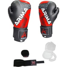 Arıma Force Boks Eldiveni+ Boks Bandaj+ Dişlik Seti
