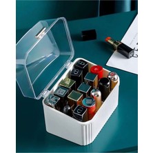 UltraNova 15 Gözlü Ruj ve Oje Kutusu Makyaj Organizeri Şık ve Pratik Tasarım