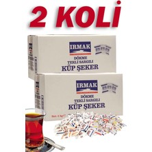 Irmak 2 Koli Tek Sargılı Hijyenik Küp Şeker 5 kg x 2 (10 Kg)