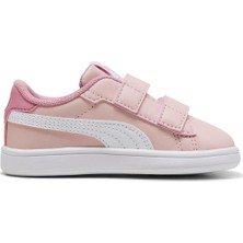 Puma Smash 3.0 Badges Pembe Çocuk Günlük Ayakkabı