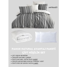Merya Çift Kişilik Naturel Avantaj Paketı Antrasit