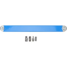 Creatorally Ofset Uzatma Anahtarı Güçlü Burulma Karbon Çelik Ergonomik Uzatma Cırcır Anahtarı ile 1/4in 3/8in 1/2in 6.35 mm Hex Adaptörü Için Araba (Yurt Dışından)