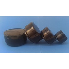 4 Parça Seyahat Seti, 150-100-50-25 Ml, Boş Plastik Kozmetik Kutuları Siyah