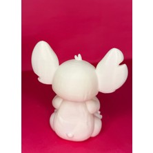 Stitch Figür Boyama Seti | 15 cm | 3D Yazıcı Üretimi 6 Renk Akrilik Boya 2 Fırça