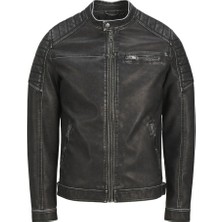 Jack Jones Rocky Washed Pu Suni Deri Erkek Ceket 12273226