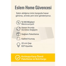 Eslight Avangart Abajur Başlığı 22CM