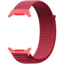 Samsung Galaxy Watch Ultra (47MM) Uyumlu Ayarlanabilir, Nefes Alan Cırtlı Kumaş Kordon