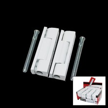 2 Parça Plastik Beyaz 90MM Pvc Kapı Menteşe
