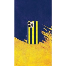 Sarı-Lacivert Desenli Kılıf Tasarımı-5 Ip 15 Pro Max