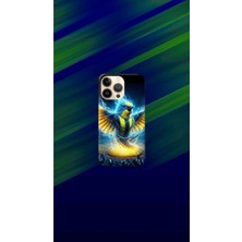 Sarı-Lacivert Desenli Kılıf Tasarımı-2 Ip 13 Pro