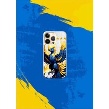 Sarı-Lacivert Desenli Kılıf Tasarımı-7 Ip 17 Pro