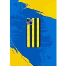 Sarı-Lacivert Desenli Kılıf Tasarımı-3 Ip 15