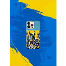 Sarı-Lacivert Desenli Kılıf Tasarımı-3 Ip 16 Pro