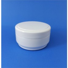 Beyaz 30 ml Boş Pomat-Krem Kutusu, 10 Adet Paket