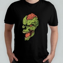 Zombi Zombie Walking Dead %100 Pamuklu Bisiklet Yaka T-Shirt Model 4