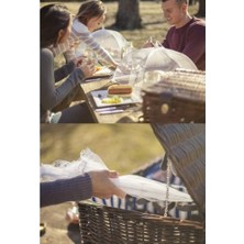 Büro Ev Ofis Kamp Keyfi Için Yemek Koruma Şemsiyesi