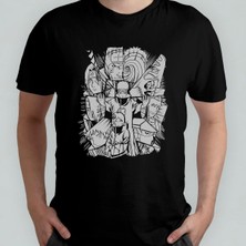 Naruto %100 Pamuklu Bisiklet Yaka T-Shirt Model - 4