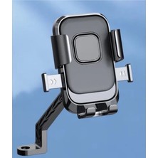 Motorsiklet Telefon Tutacağı Ayna Bağlantılı, Kullanıcı Dostu Özellikler ve Şık Tasarım