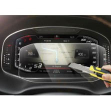 Cupra Leon Uyumlu 10.25 Inç Ekran Koruyucu Nano Dijital Gösterge