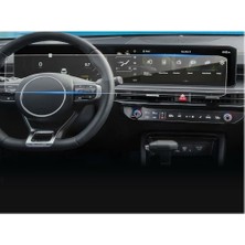 Kia Ev6 Ekran Koruyucu Multimedya ve Gösterge 2024-2025 Uyumlu