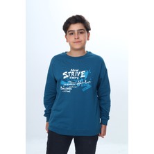 Toontoy Erkek Çocuk New Strıve Baskılı Sweatshirt