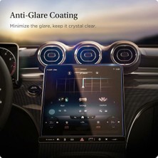 Mercedes C200 Uyumlu Ekran Koruyucu 11.9'' Multimedya ve 12.3'' Dijital Gösterge W206