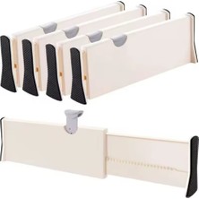 Büyük Boy Ayarlı Çekmece Ayırıcı 3'lü Paket