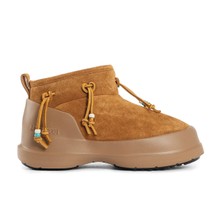 Kadın Bot (Kar) 80D2480100-M008 Moon Boot Luna Low Suede Beads Cognac