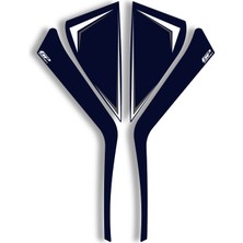 Gp Kompozit Honda Pcx 125 2025 Uyumlu Yan Pad Mavi