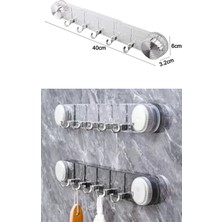 Vakumlu ve Yapışkanlı Mutfak Banyo Askılığı