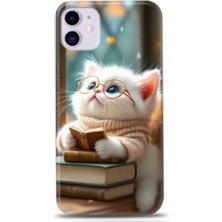 Sevimli Kedi Tasarımlı Kılıf Iphone 13