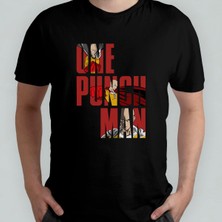 One Punch Man %100 Pamuklu Bisiklet Yaka T-Shirt Model 2