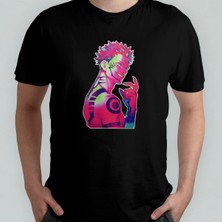 Jujutsu Kaisen %100 Pamuklu Bisiklet Yaka T-Shirt Model - 5