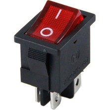 IC-119 4 Pinli Işıklı Mini Anahtar