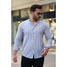 Mall Of Gkc Erkek Hakim Yaka Çok Renkli Gömlek