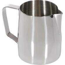 Paslanmaz Çelik Süt Potu - Kahve Potu - Pitcher Sütlük - Süt Köpürtücü - Köpürtme Kabı - 480 ml