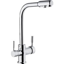 3 Yollu Arıtma Bataryası Arıtma Çıkışlı Eviye Batarya Sıcak Soğuk Mix