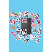 Hello Kitty V2 Sticker Paketi/bullet Journal Defter Çıkartma Ajanda Laptop Etiket