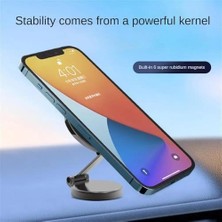 Manyetik Mıknatıslı Oval Mage - Safe Kılıflar Için Uygun Gögse Yapışan Araç Içi Telefon Tutucu Video Lu Ürün Güçlü Mıknatıs Çok Saglam