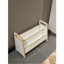 Montessori Mdf Çok Kullanışlı Kitaplık