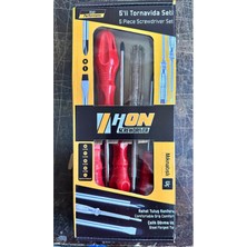 5 Parça Tornavida Seti, Düz ve Yıldız Uçlar, Kontrol Kalemi ile Çeşitli Tamirler