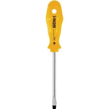 Kırmızı Serisi Düz Tornavida 3X80, Dayanıklı ve Ergonomik El Aleti