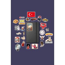 Turkish Sticker Paketi/bullet Journal Defter Çıkartma Ajanda Laptop Etiket